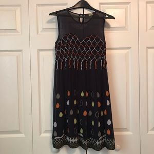 Eva Franco navy size 2 dress